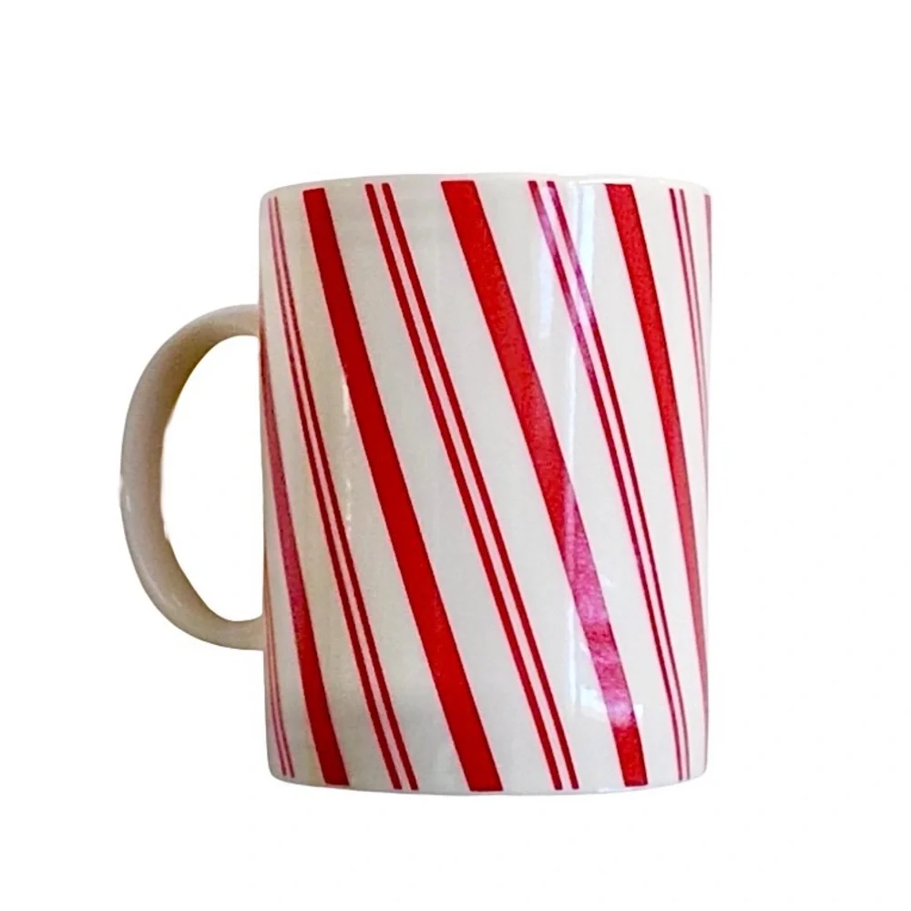 Crate&Barrel Candy Cane Mug
